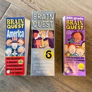 Brain Quest bundle of 3